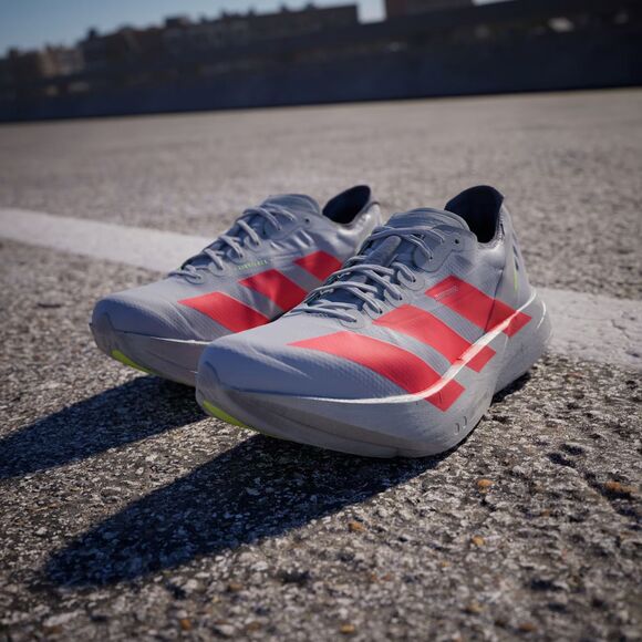 7.5M/8.5W - [NEW] Men's Adidas Adizero Adios Pro 4 Shoes Silver Metallic JR6372 - Picture 7 of 9